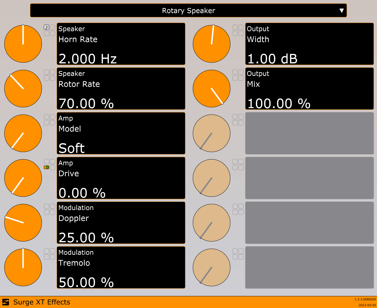 Surge XT Effects