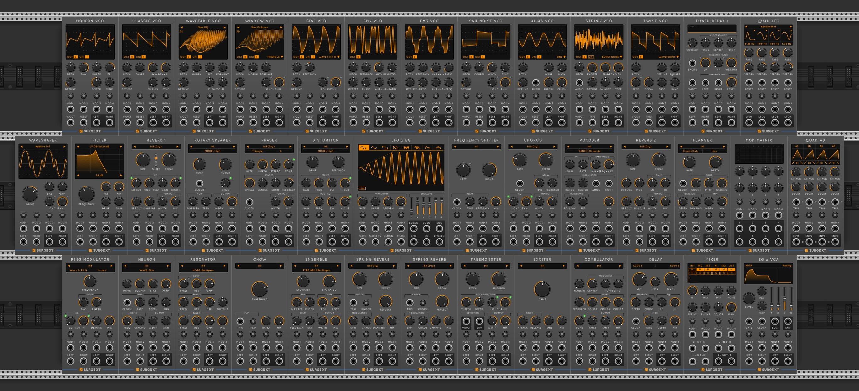 Surge XT for VCV Rack